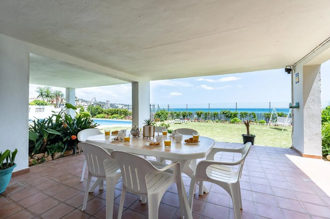 Beachfront Villa Mijas: 4-Bedroom Retreat with Private Pool Sitio de Calahonda Spain